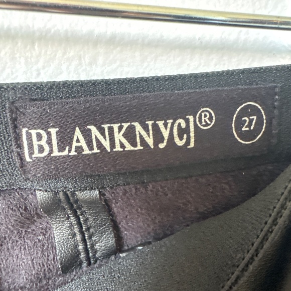 BLANKNYC pull on faux leather leggings - Picture 3 of 5